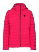 W Thermic Down Jacket Vuorillinen Takki Topattu Takki Red J. Lindeberg