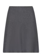 Triny Merino Skirt Lyhyt Hame Grey Ella&il