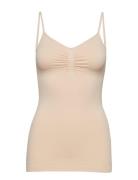 Celina Top Lingerie Shapewear Tops Beige Minus