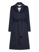 Ceciliann Coat Long Outerwear Coats Winter Coats Navy Noa Noa