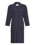 Jacsolid Bathrobe Aamutakki Kylpytakki Navy Jack & J S