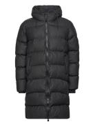Alta Long Puffer Jacket W3T4 Topattu Pitkä Takki Black Rains