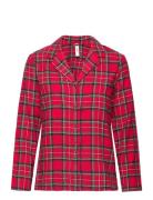 Nightshirt Flannel Check Toppi Red Lindex