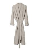 Big Waffle Bathrobe Aamutakki Grey The Organic Company