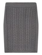 Skirt Raquel Lyhyt Hame Grey Lindex