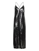 Dress Sofi Sequin Maksimekko Juhlamekko Black Lindex