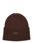 Mschkara Logo Beanie Accessories Headwear Beanies Brown MSCH Copenhage...