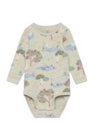 Body Aop Ducks Bodies Long-sleeved Multi/patterned Lindex