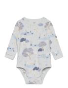 Body Aop Ducks Bodies Long-sleeved Blue Lindex