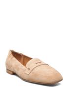 Ballerina Loaferit Matalat Kengät Cream Billi Bi