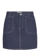 Objalas Mw Short Skirt 131 Lyhyt Hame Blue Object