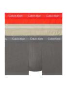 Low Rise Trunk 3Pk Bokserit Grey Calvin Klein