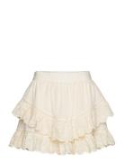 Skirt Lyhyt Hame Cream Sofie Schnoor