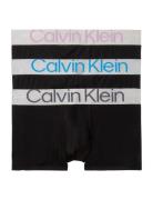 Low Rise Trunk 3Pk Bokserit Black Calvin Klein