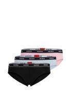 Triplet Brief Stripe Alushousut Brief Tangat Black HUGO