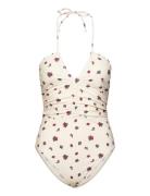 Swimsuit Uimapuku Uima-asut Cream Sofie Schnoor