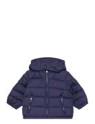 Water-Repellent Down Jacket Toppatakki Navy Ralph Lauren Baby