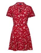 Nautical-Motif Minidress Lyhyt Mekko Red Polo Ralph Lauren