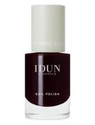 Nail Polish Granat Kynsilakka Meikki Purple IDUN Minerals