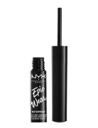 Epic Wear Liquid Liner Eyeliner Rajauskynä Meikki Black NYX Profession...