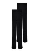 Kogsaga 2-Pack 60 Den Tights Noos Sukkahousut Black Kids Only