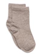 Cotton Rib Socks Sukat Brown Mp Denmark