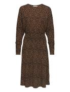 Dress Polvipituinen Mekko Brown Rosemunde