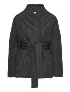 Alma Quilted Short Jacket Tikkitakki Black NORR