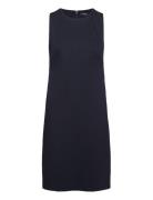 Ponte Sheath Dress Polvipituinen Mekko Navy Lauren Ralph Lauren