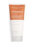 Revolution Skincare Vit C Shimmer Lotion Ihovoide Vartalovoide Nude Re...