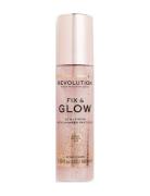 Revolution Fix & Glow Setting Spray Meikinkiinnityssuihke Meikki Nude ...