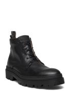 Legacy Leather Shoe Nyörisaappaat Black Sneaky Steve