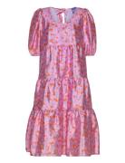 Lyracras Dress Polvipituinen Mekko Pink Cras