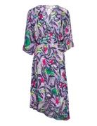 Dvf Eloise Midi Dress Polvipituinen Mekko Purple Diane Von Furstenberg