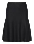 Cuannemarie Skirt Polvipituinen Hame Black Culture