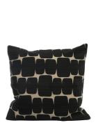 Printed St | C/C 50X50 | Black Home Textiles Cushions & Blankets Cushi...