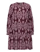 Cutia Dress Polvipituinen Mekko Burgundy Culture