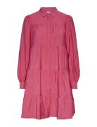 Yaspala Ls Shirt Dress S. Noos Lyhyt Mekko Pink YAS