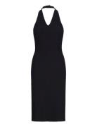 Barcelona Dress Polvipituinen Mekko Black LEBRAND