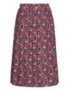 Ella Skirt Polvipituinen Hame Red Lollys Laundry