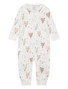 Pyjamas Night Balloons Pyjama Sie Jumpsuit Haalari Cream Lindex