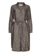 Fqnono-Dress Polvipituinen Mekko Brown FREE/QUENT