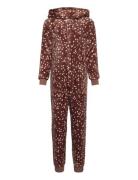 Pajama Sies Animal Pyjama Sie Jumpsuit Haalari Brown Lindex