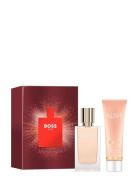 Alive Edp 30Ml/Body Lotion 50Ml Hajuvesisetti Tuoksusetti Nude Hugo Bo...