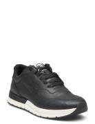 Women Lace-Up Matalavartiset Sneakerit Tennarit Black Tamaris