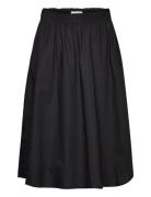 Fqmalay-Skirt Polvipituinen Hame Black FREE/QUENT