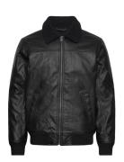 Hco. Guys Outerwear Nahkatakki Black Hollister