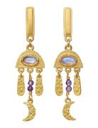 Gemma Earrings Korvakoru Korut Gold Maanesten