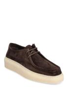 Bravoz Low Lace Shoe Desert-kengät Nauhakengät Brown GANT