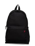 Cotton Canvas-Backpack-Bpk-Med Reppu Laukku Black Polo Ralph Lauren